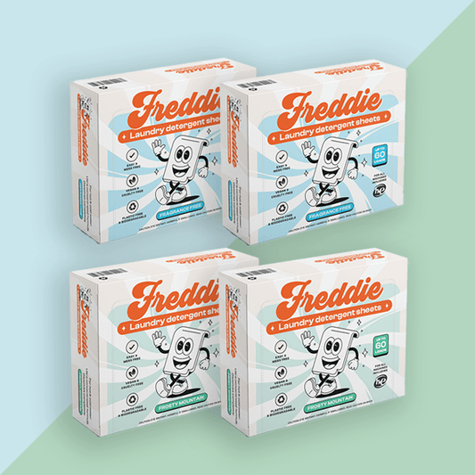 4x Laundry Sheets FREDDIE