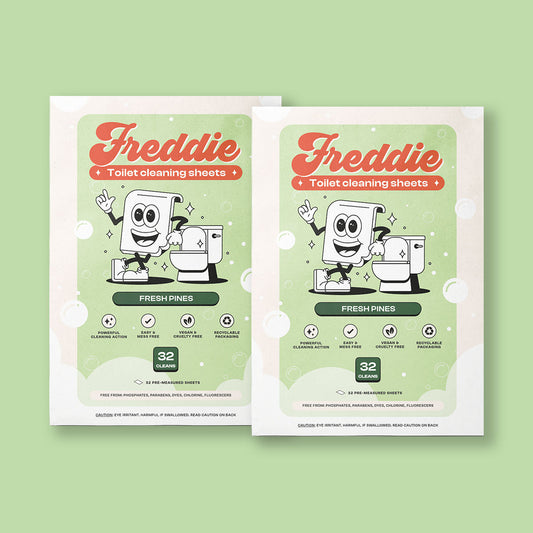2x Toilet Cleaning Sheets